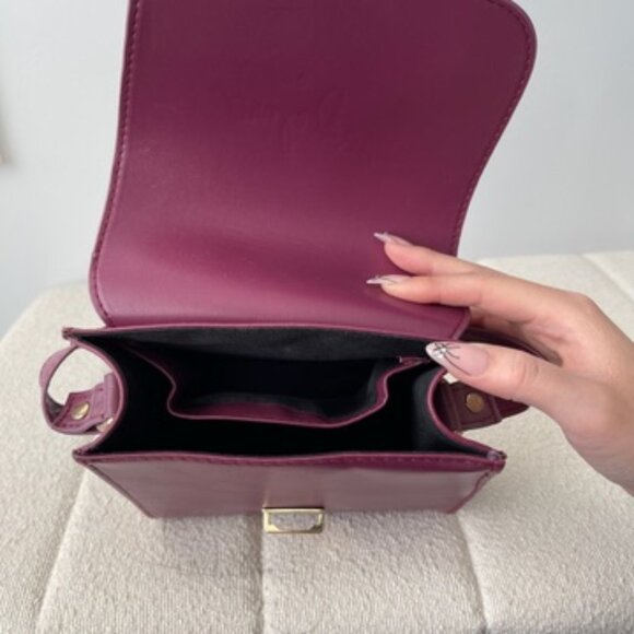 Magenta Heidi Swapp Square Crossbody - Picture 6 of 9